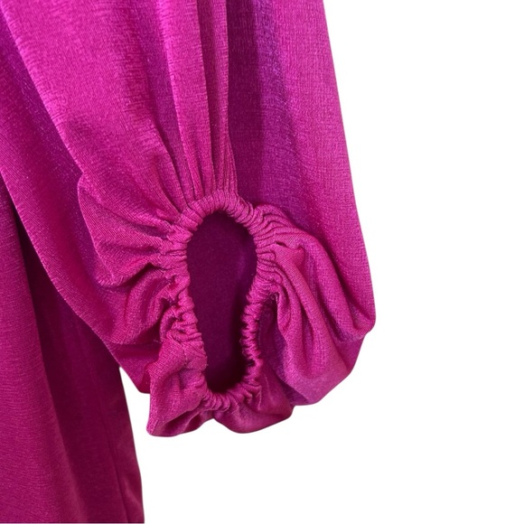 Lucy in The Sky - Women’s Long-Sleeve Mini Dress, Body-Con -  Hot Pink, Small - Picture 15 of 17